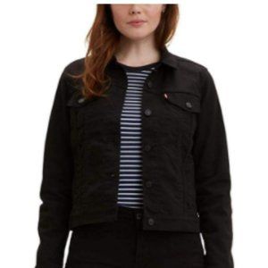 Levi's Denim Trucker Jacket in Black